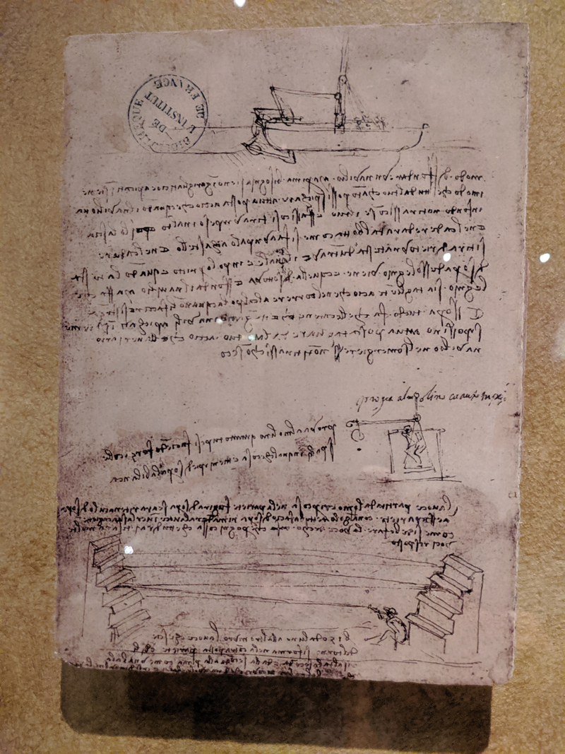 Illustration for article titled Pictures from the Reagan Library: The da Vinci Exhibit